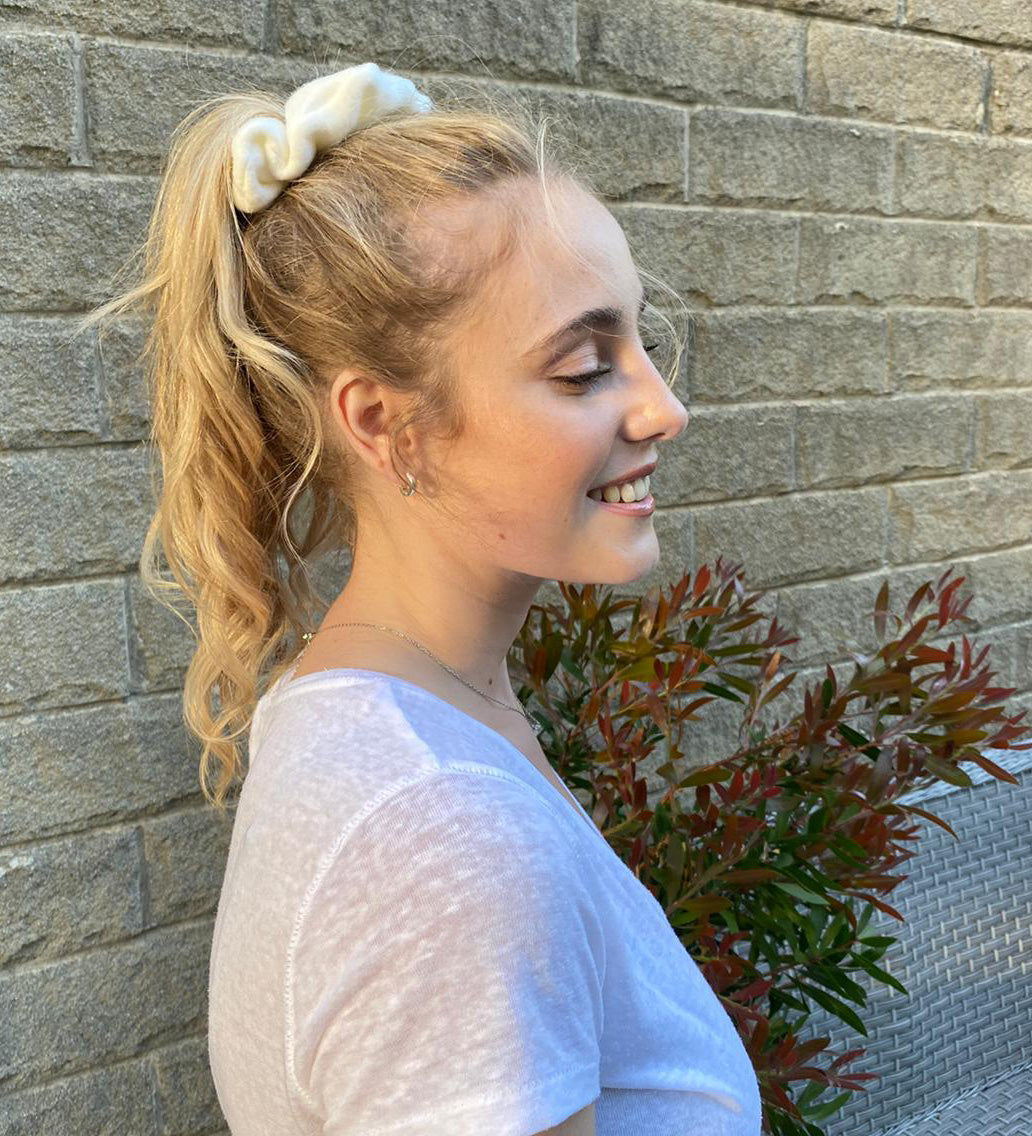 CHRISTIANA Organic Fleece Scrunchies