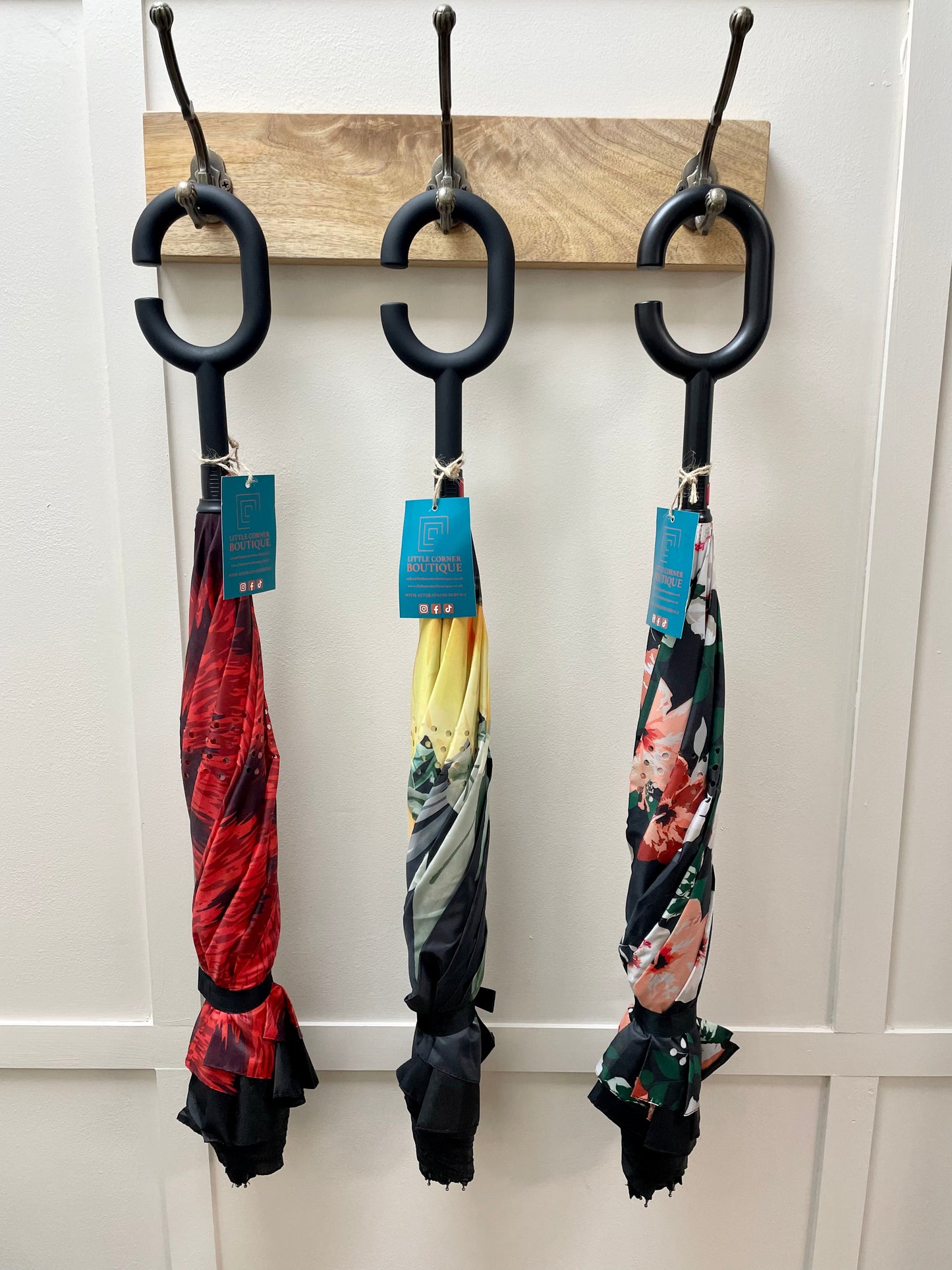 Upside Down Print Umbrellas