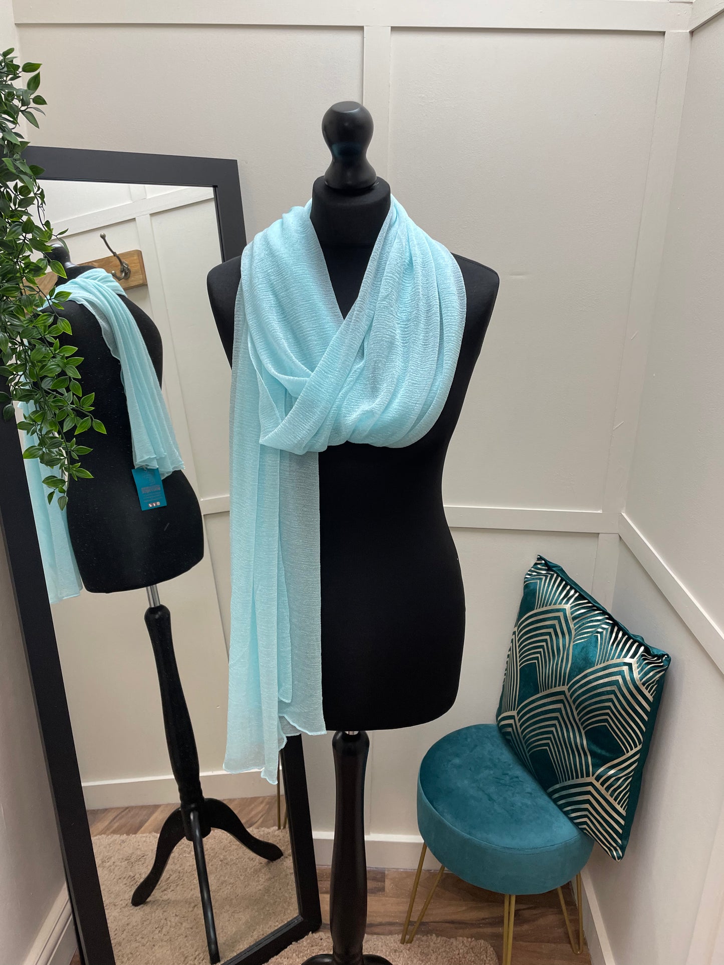 Shimmery Spring Scarves