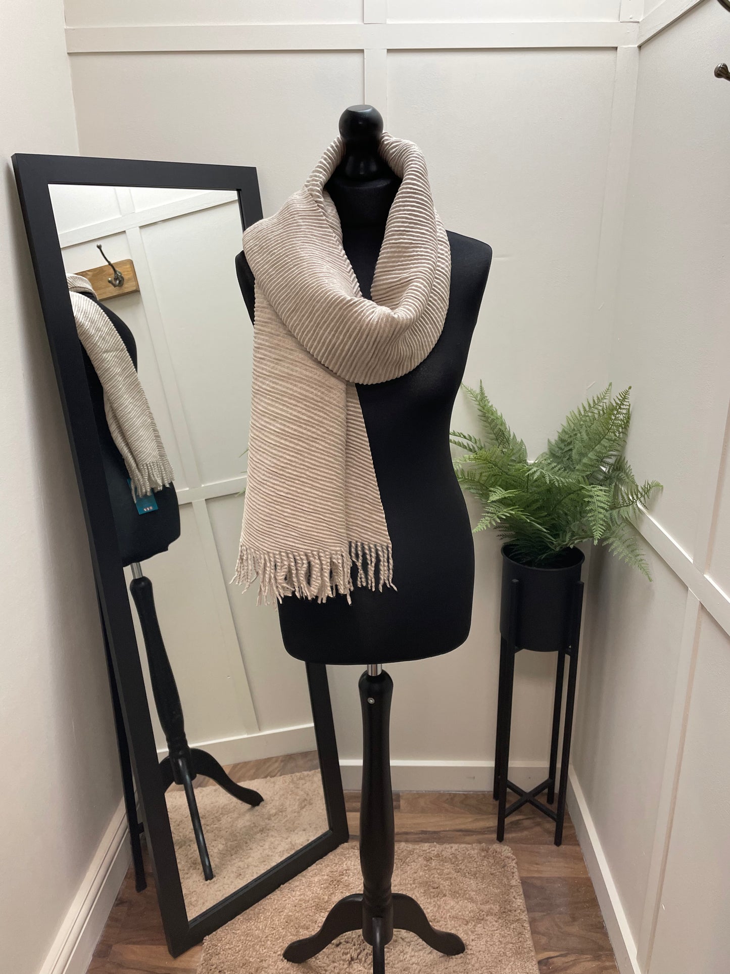 Plain Crinkle Scarves