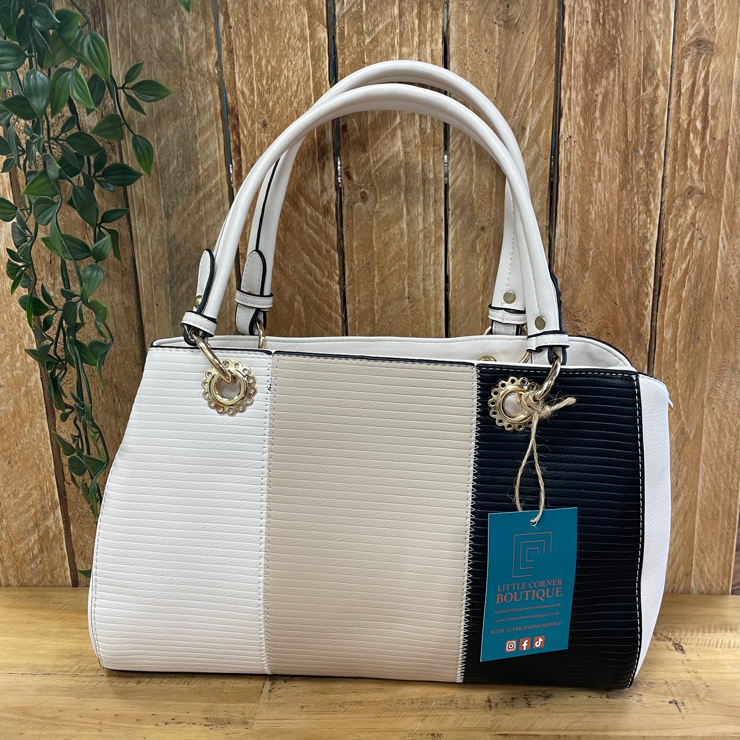 Colour Block Handbags