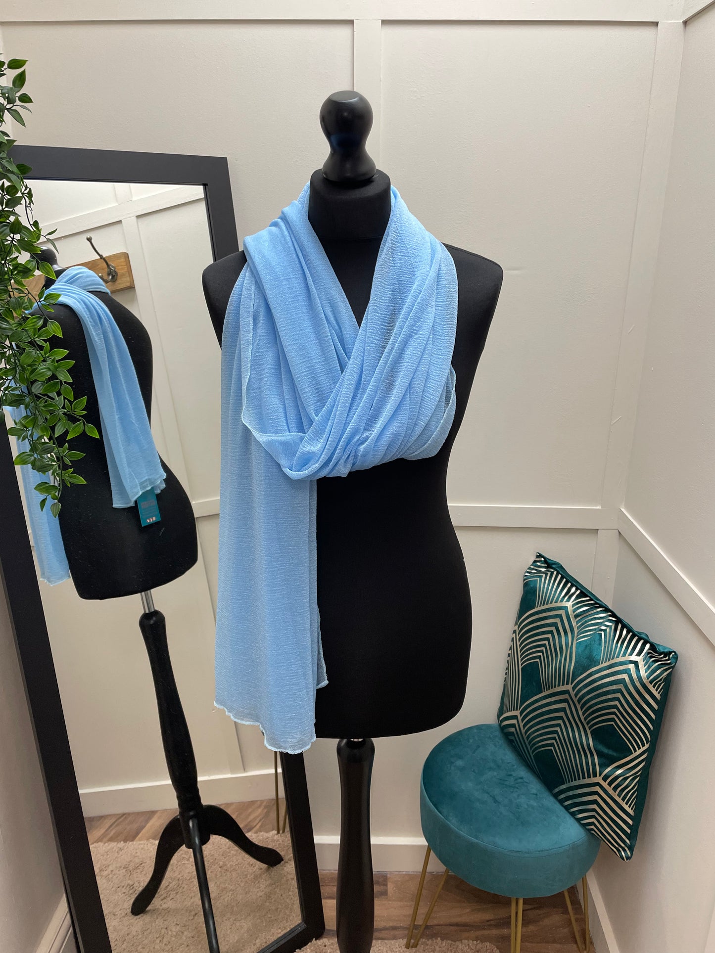 Shimmery Spring Scarves