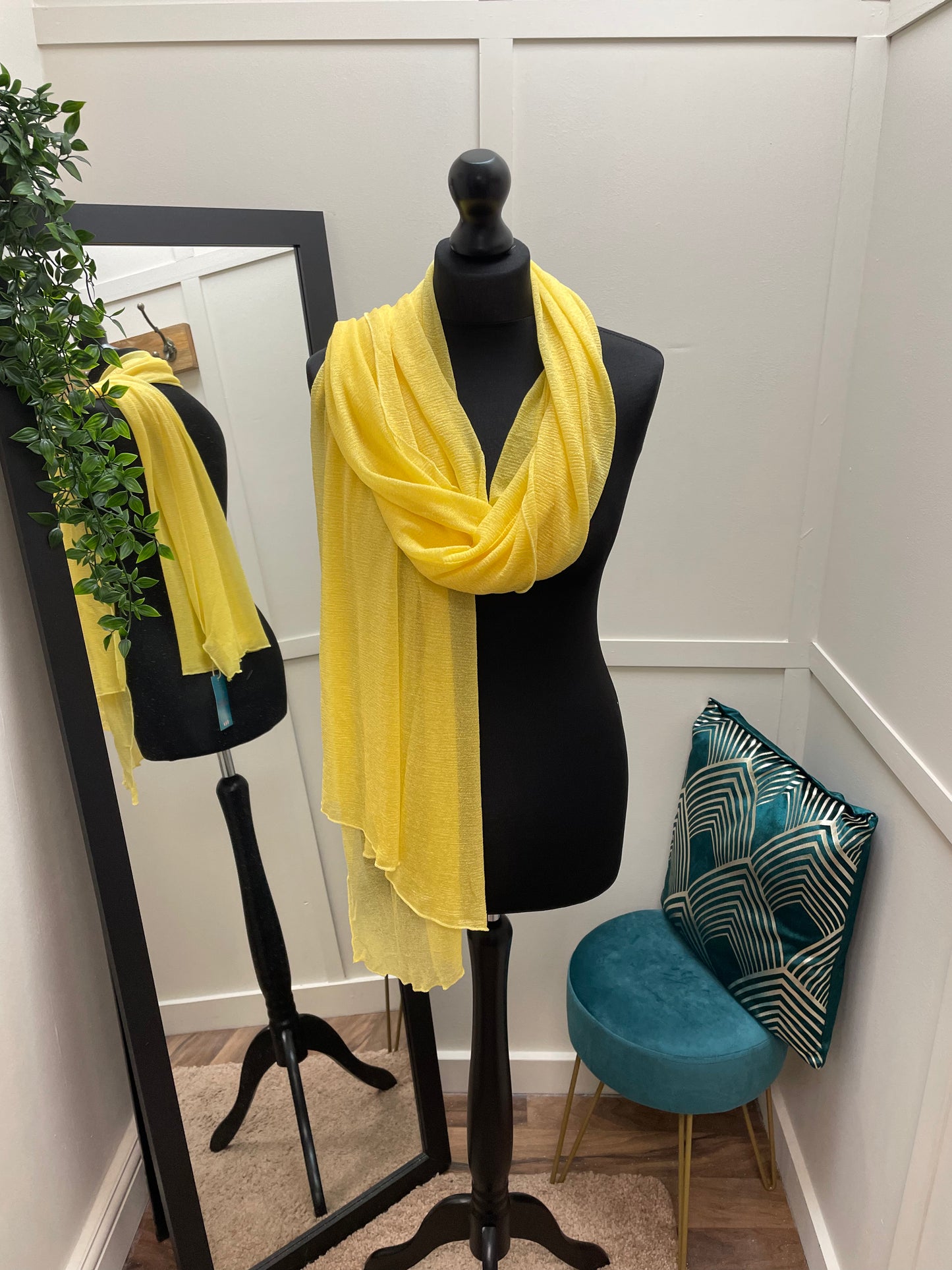 Shimmery Spring Scarves