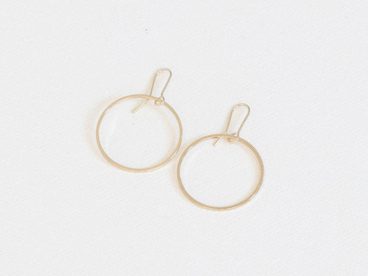 Big Metal London Alette Earrings