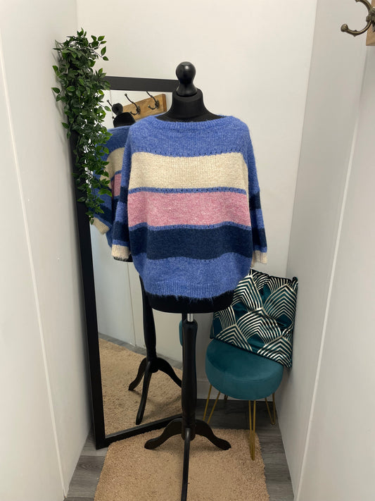Pastel Striped Knits