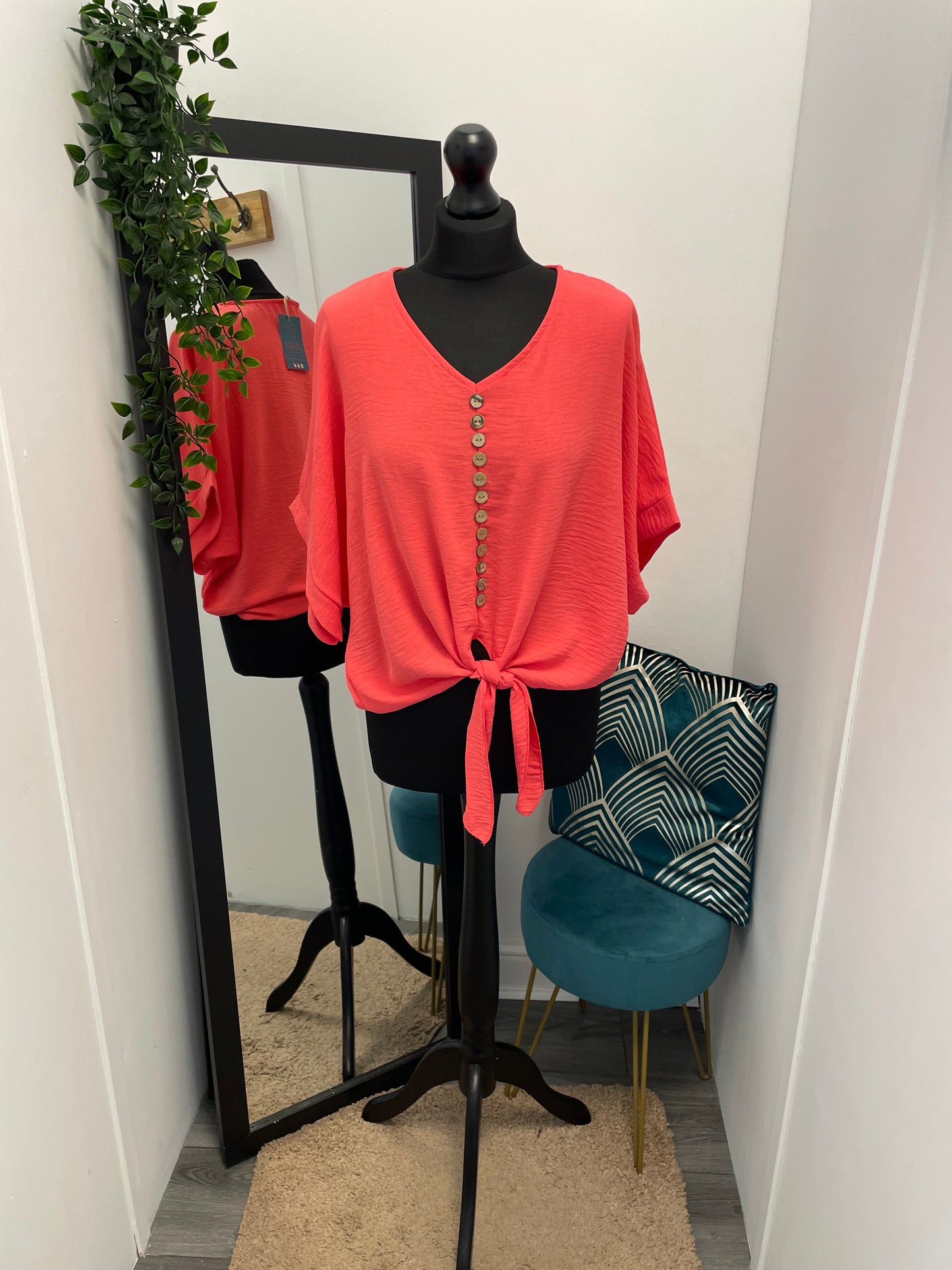 Button Front Blouses