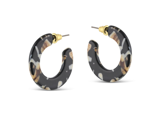 Big Metal London Jessica Hoop Earrings