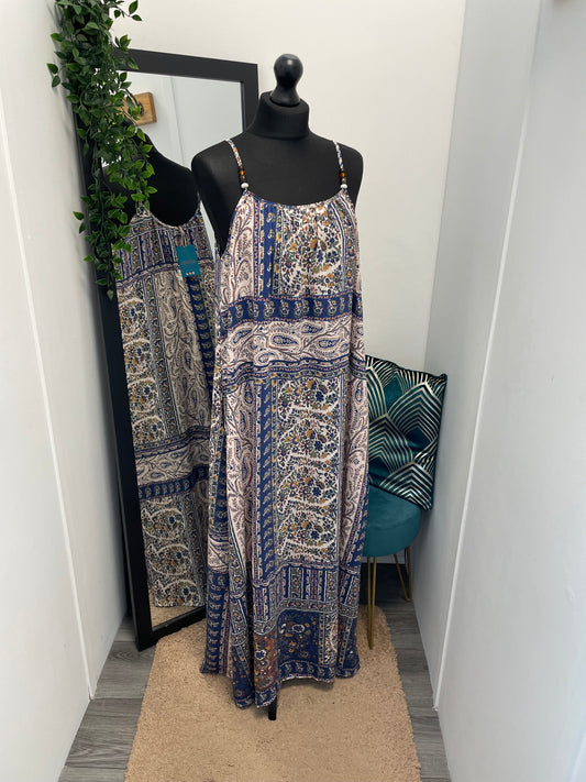 Beaded Strap Maxi Dresses