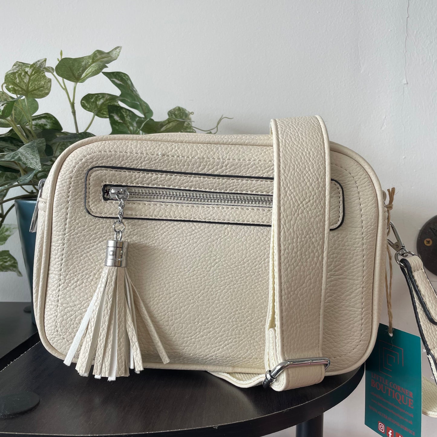 Double Zipped Camera Bags Plain Straps