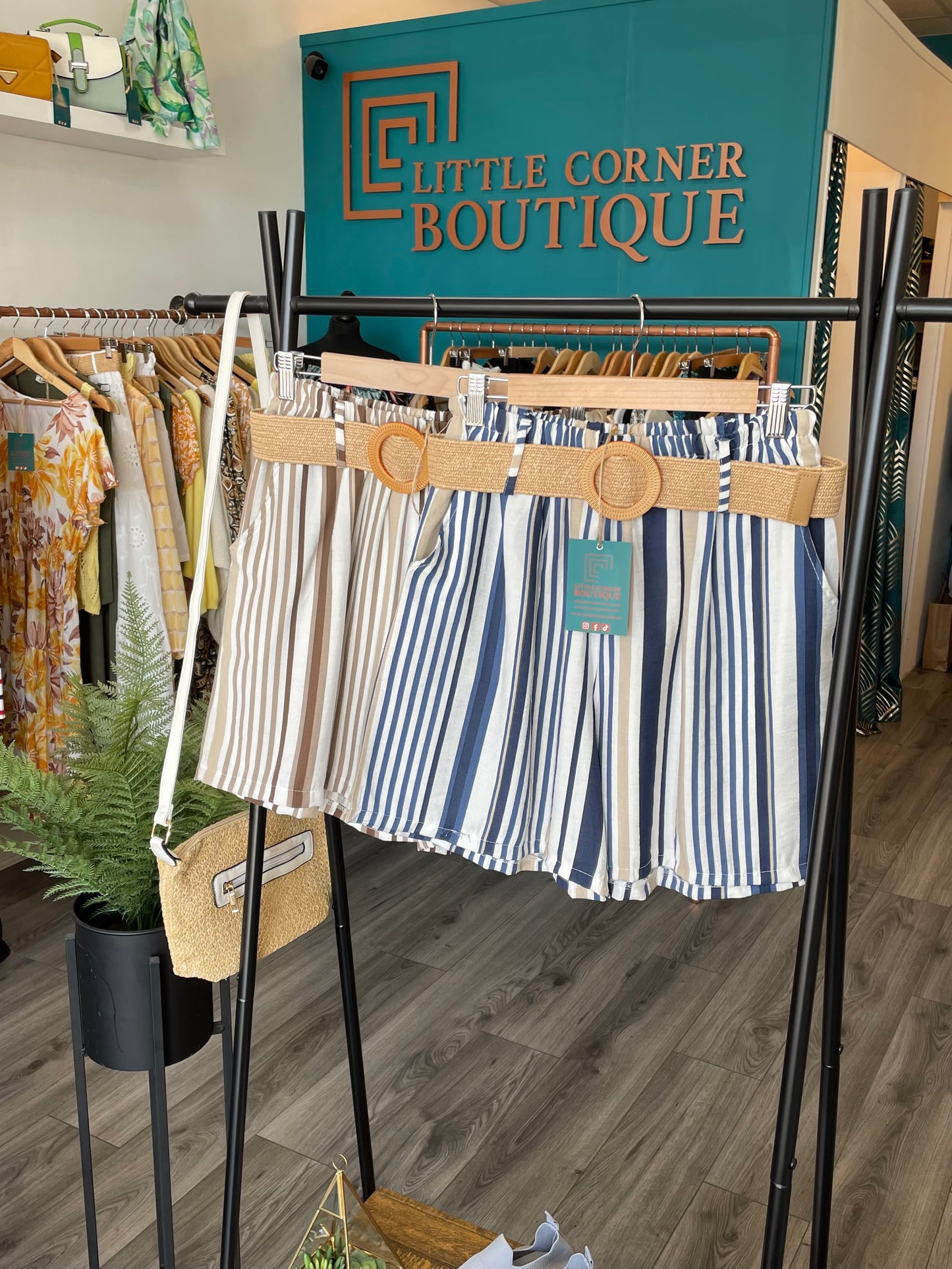 Striped Summer Shorts