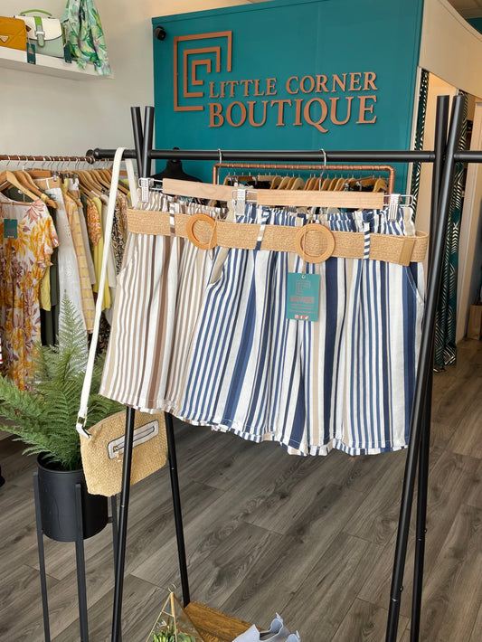 Striped Summer Shorts