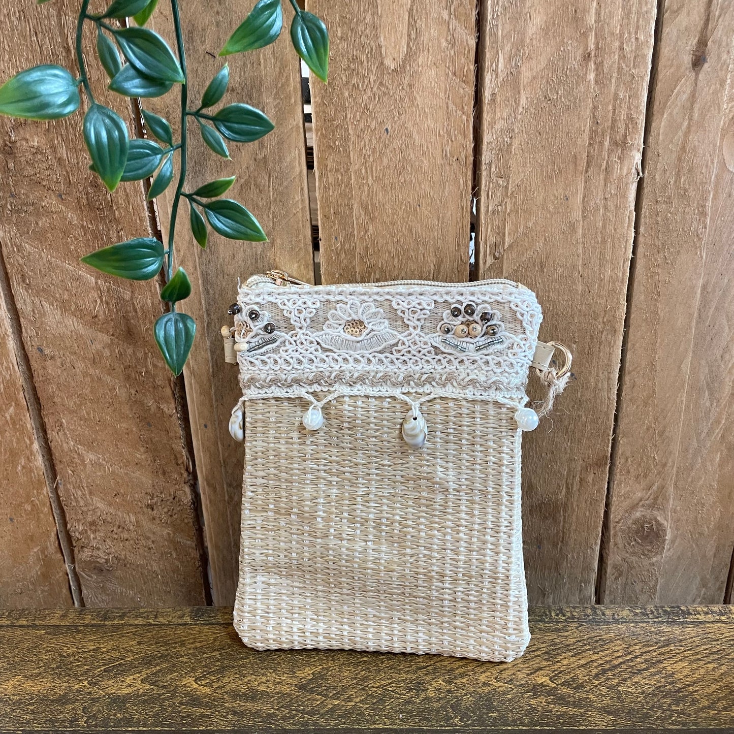 Weaved Summer Phone Bag