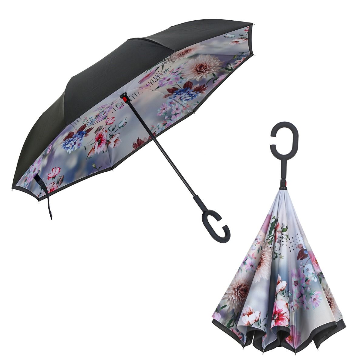 Upside Down Print Umbrellas