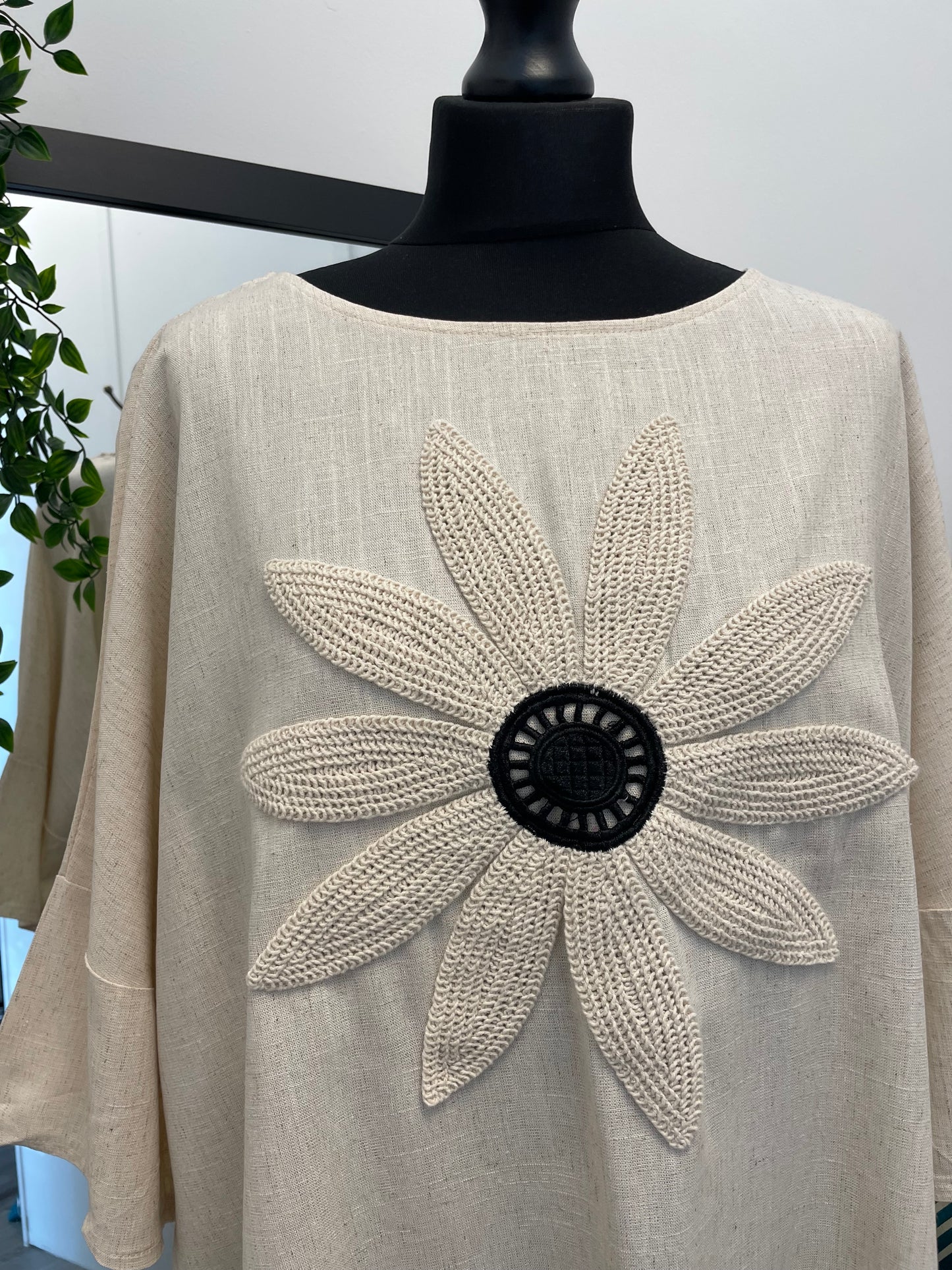 Embroidered Flower Tops