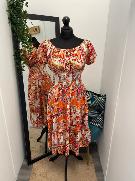 Bardot Midi Dresses