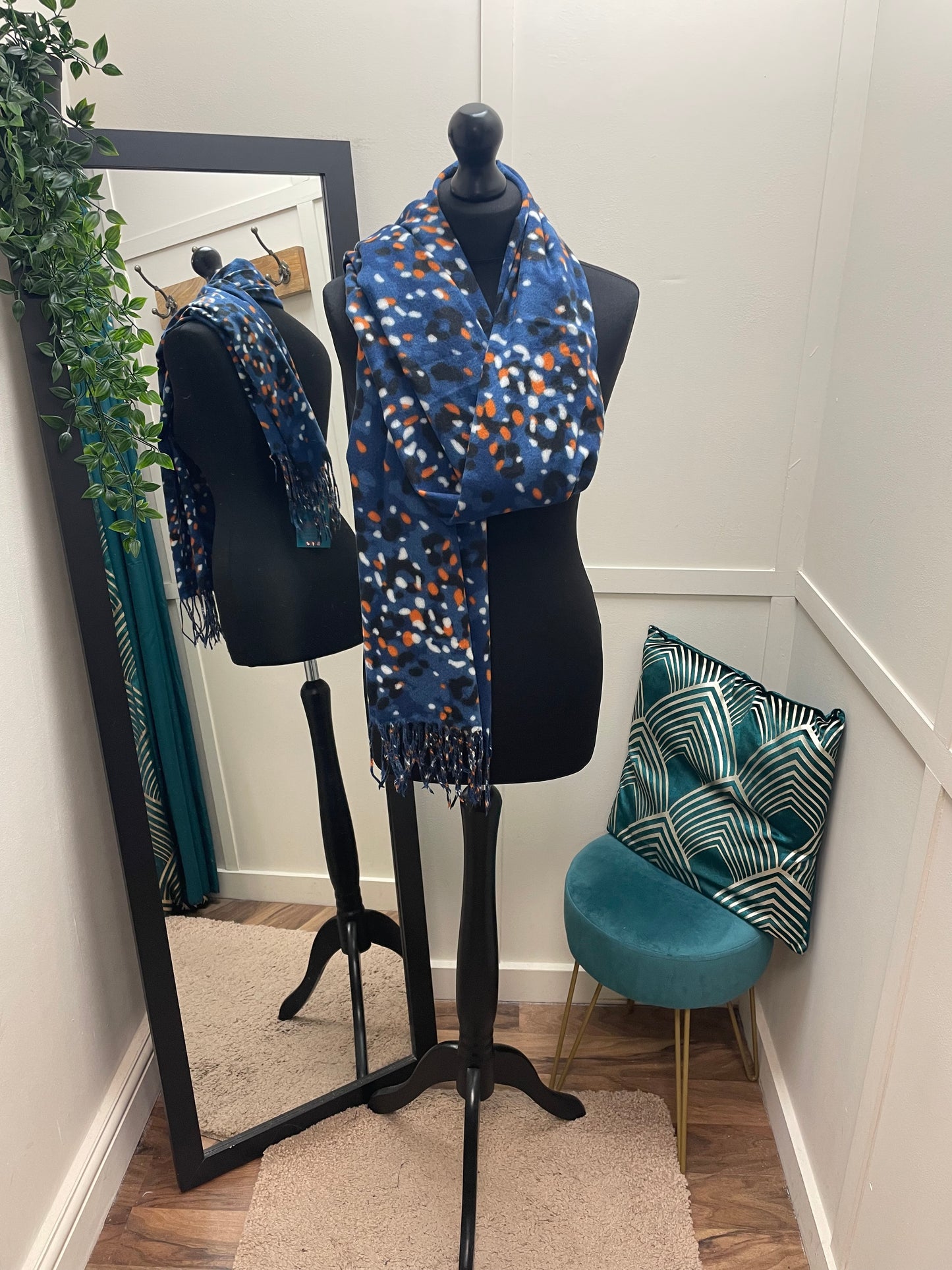 Polka Dot Animal Print Scarves