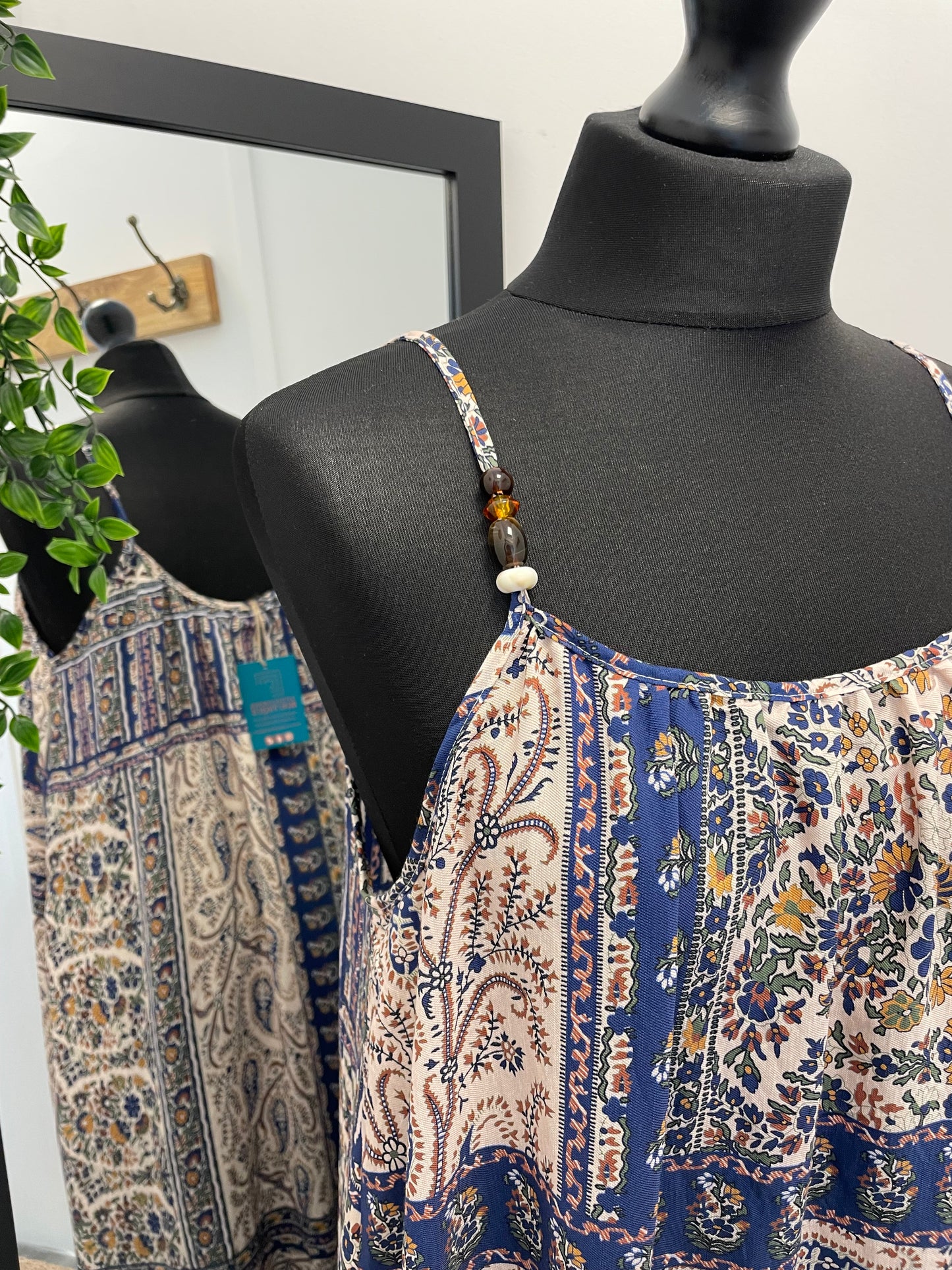 Beaded Strap Maxi Dresses