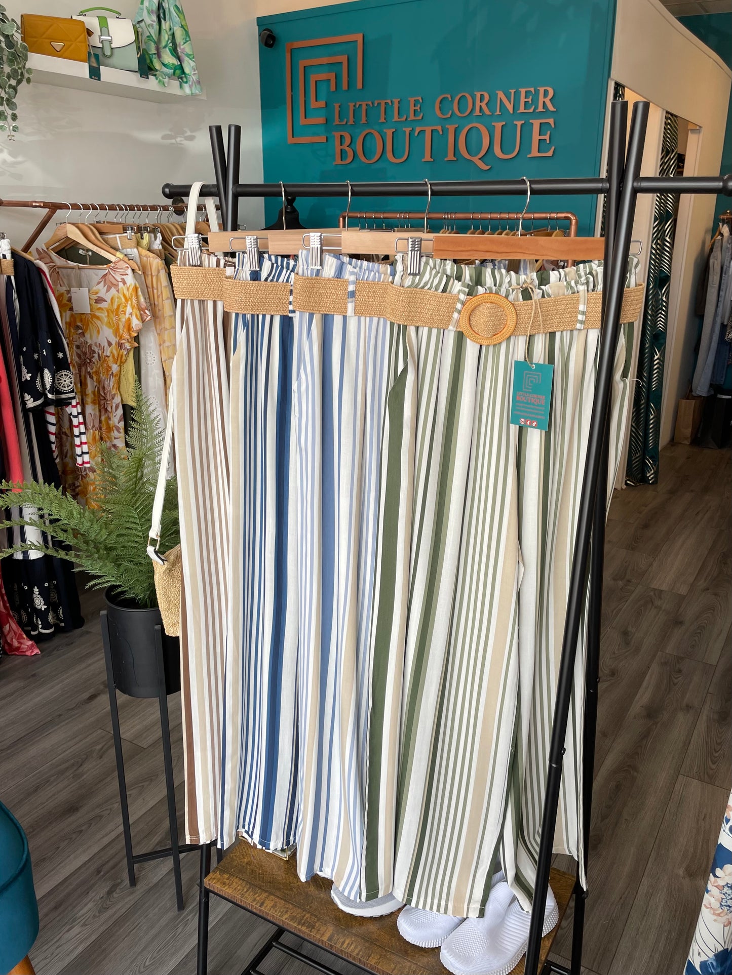 Striped Summer Trousers