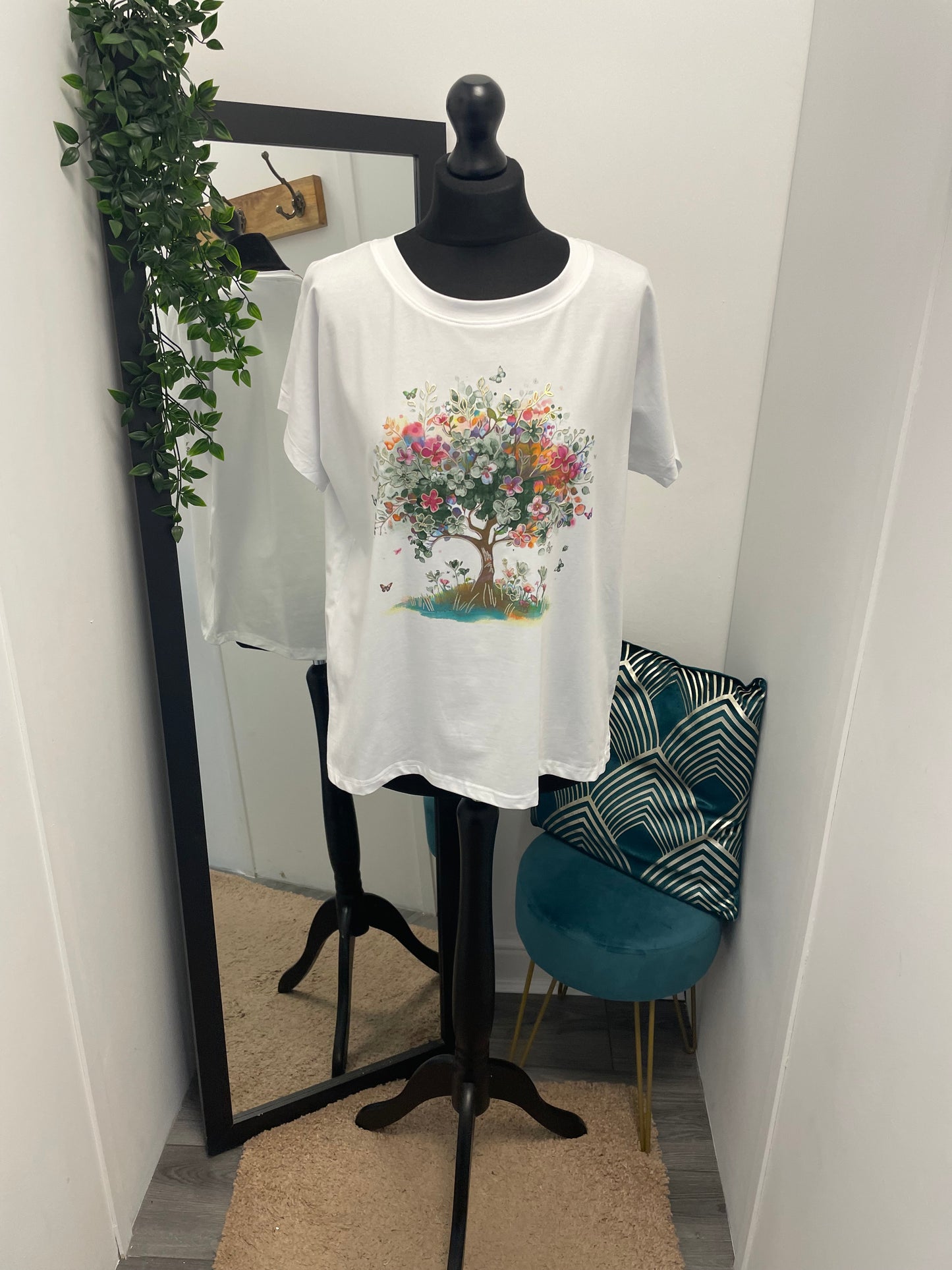 Tree Print T-Shirts