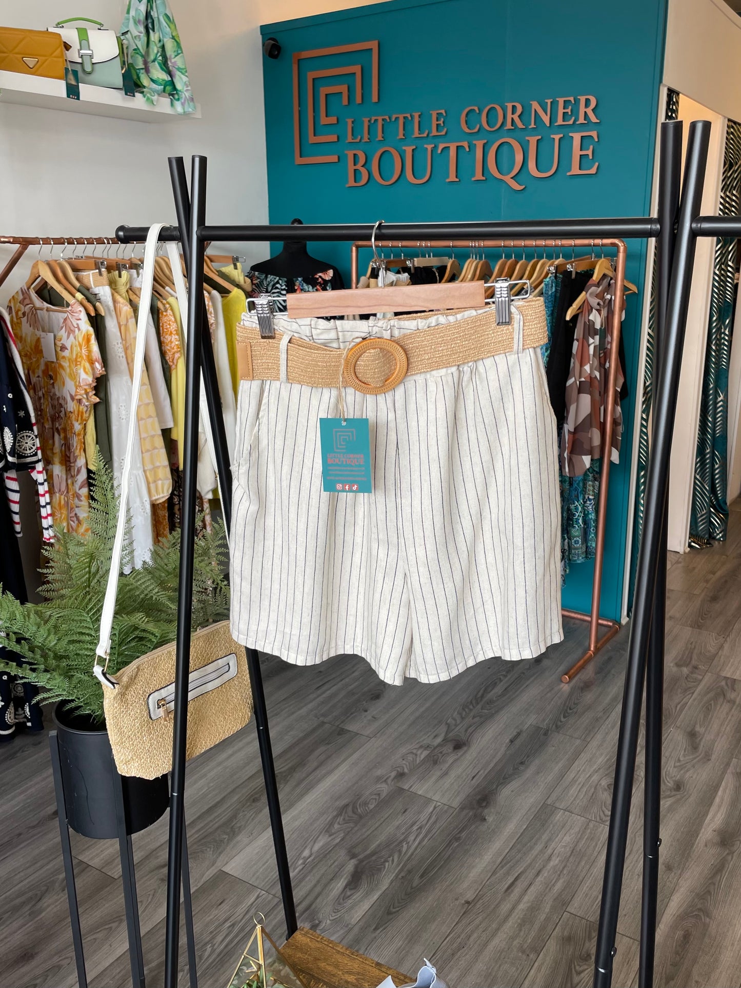 Striped Summer Shorts