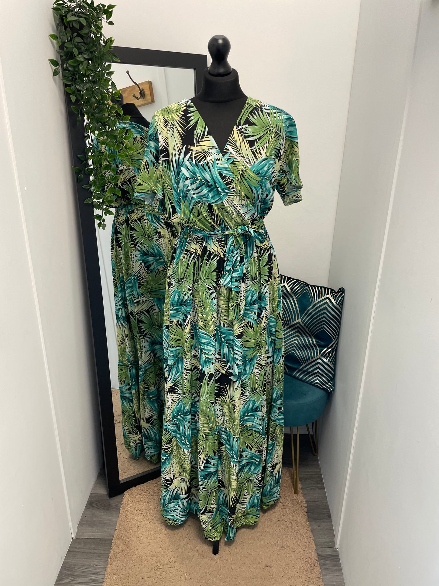 Palm Tree Print Dresses