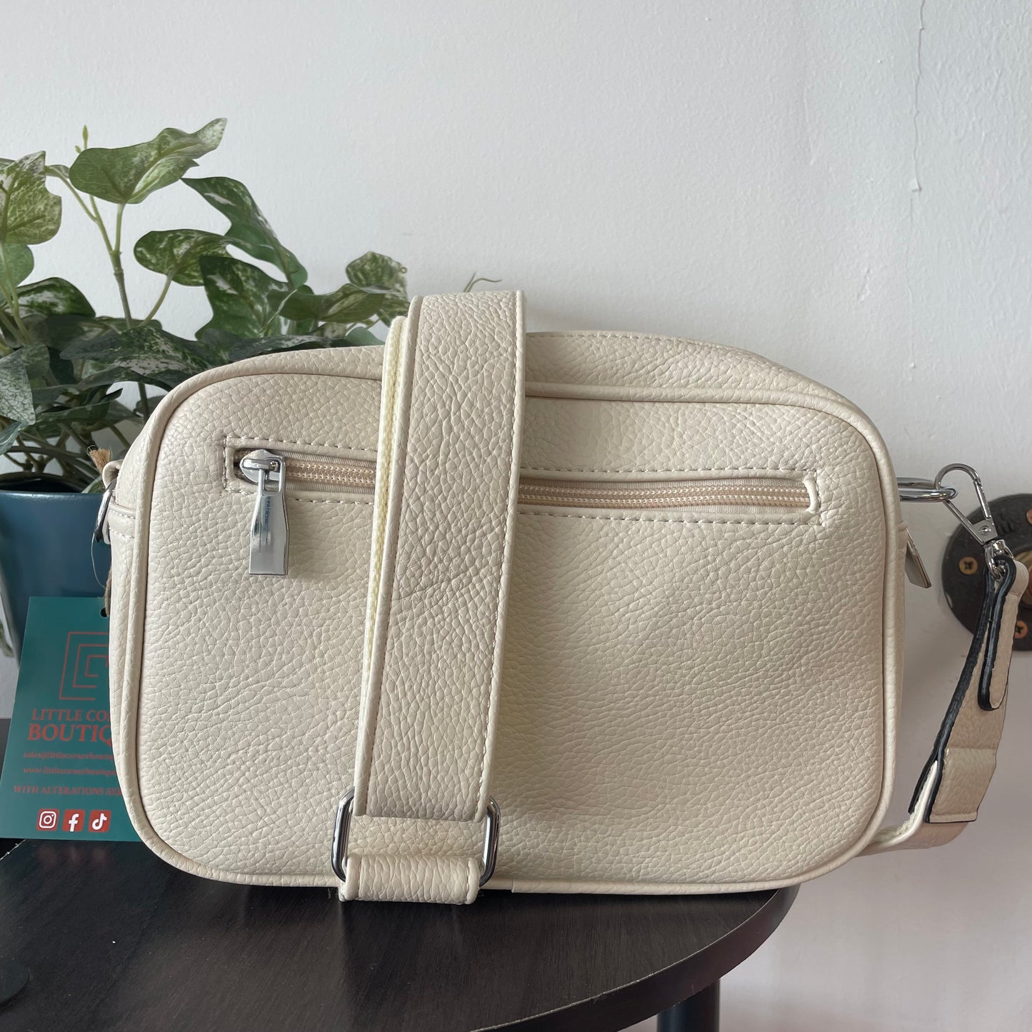 Double Zipped Camera Bags Plain Straps