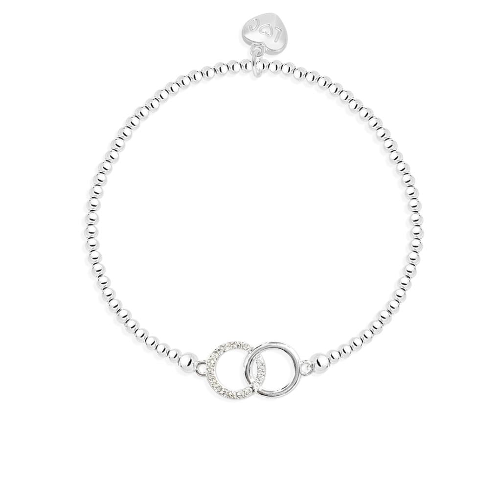 Life Charms Linked Circles Bracelet