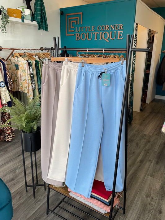 Soft Wide Leg Joggers