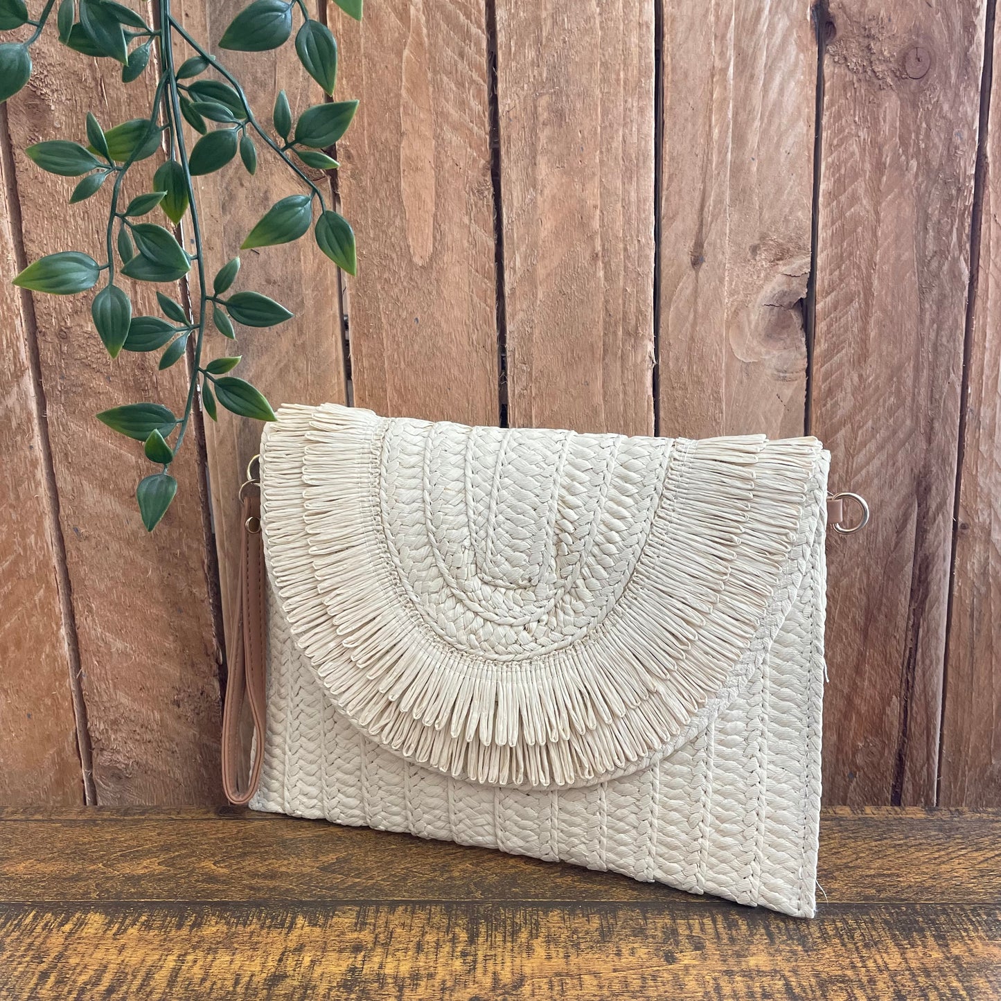 Clutch Straw Beach Bags