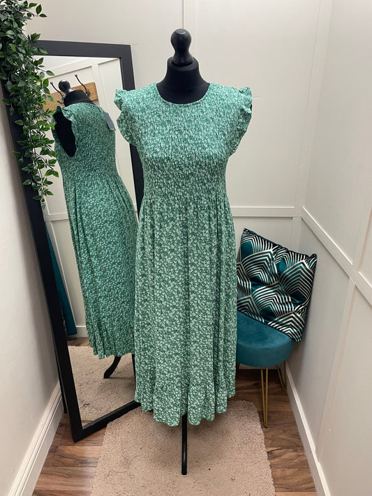 Smocked Floral Dresses