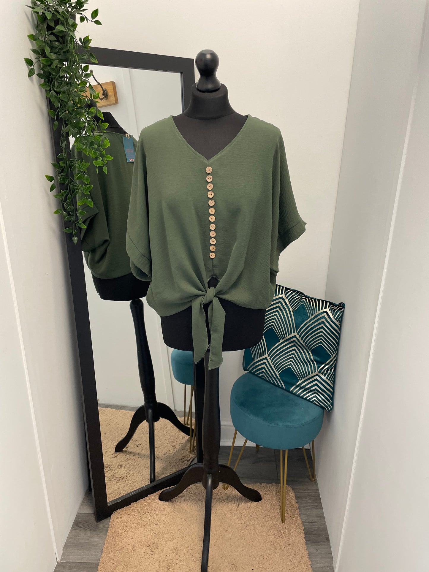 Button Front Blouses
