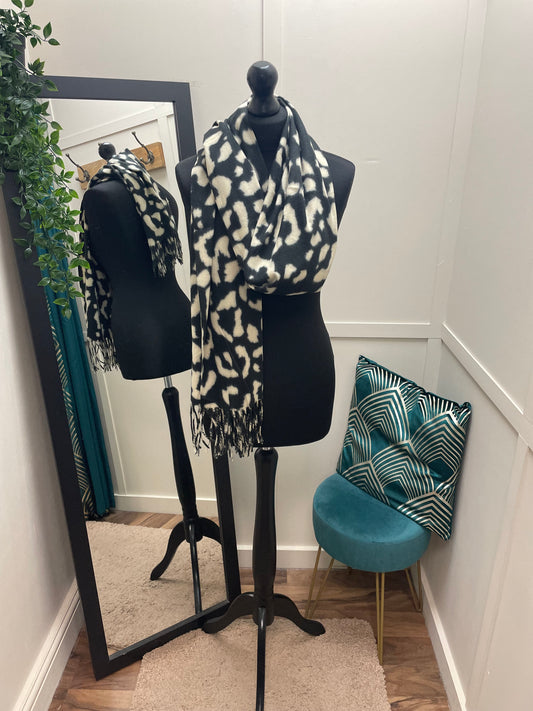 Leopard Print Scarf