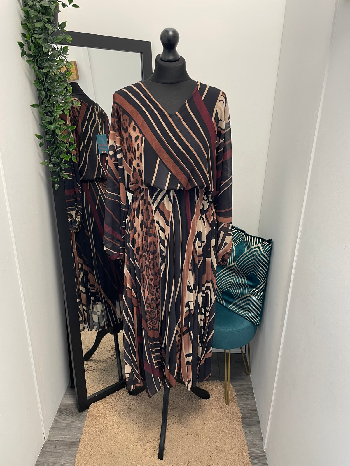 Pleated Maxi Dresses