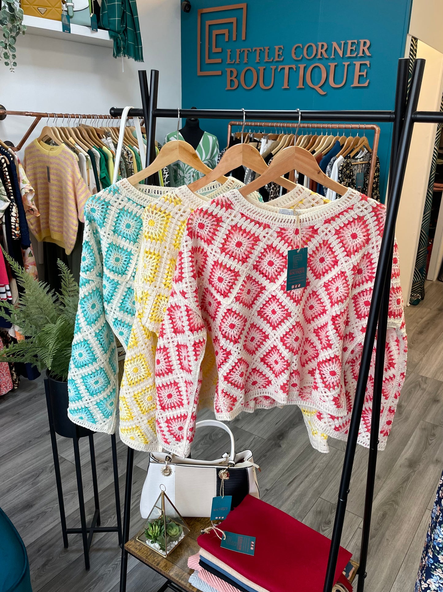 Bright Crochet Tops