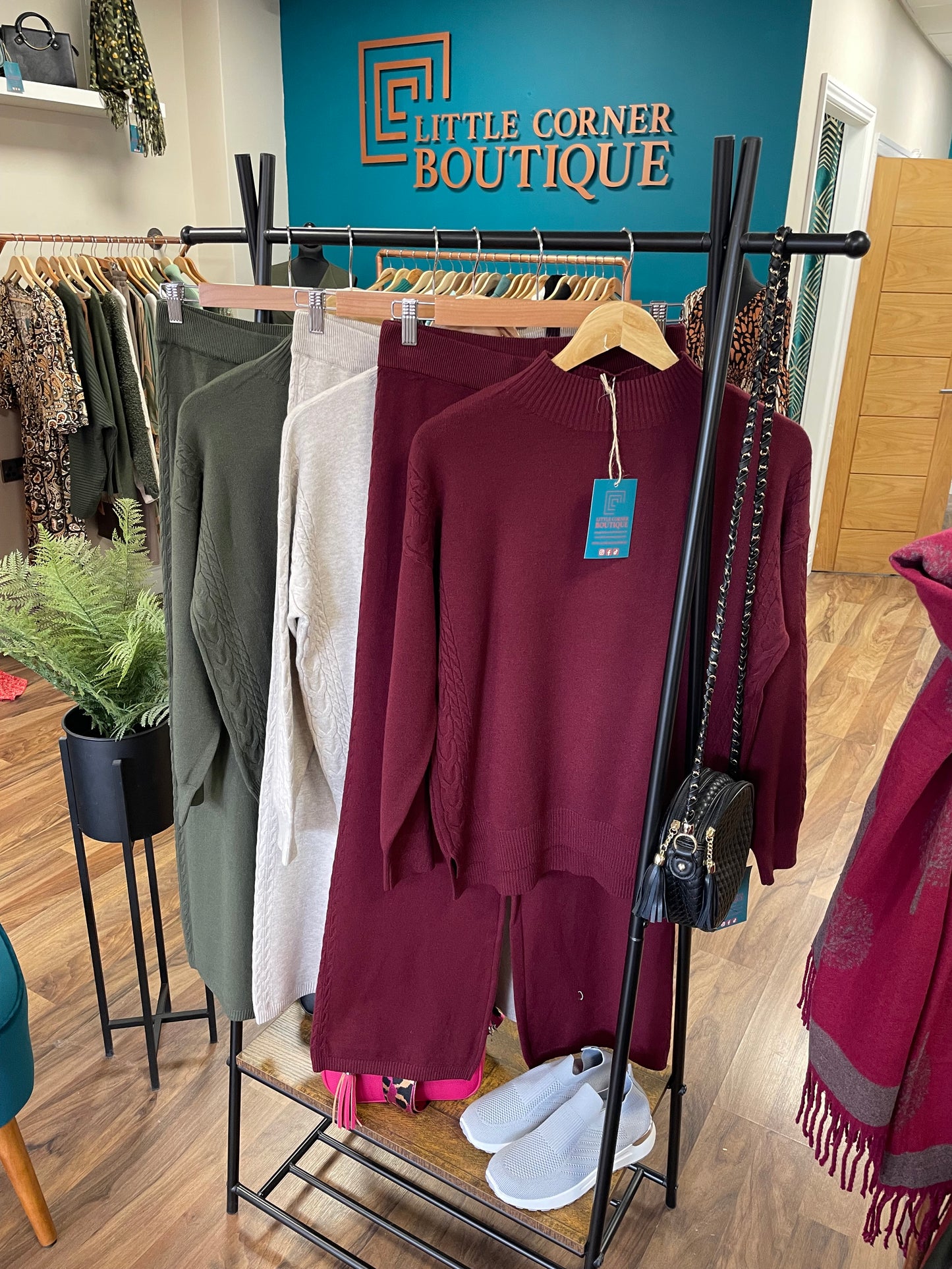 Side Knit Lounge Sets