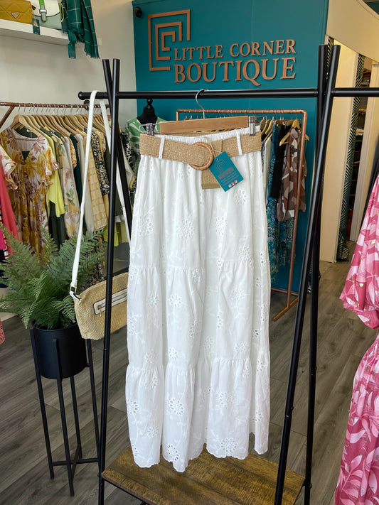 Embroidered Maxi Skirts
