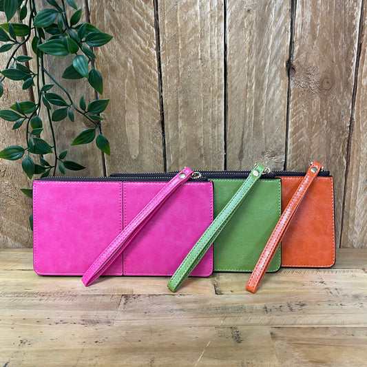 Wrist Strap Colourful Purses