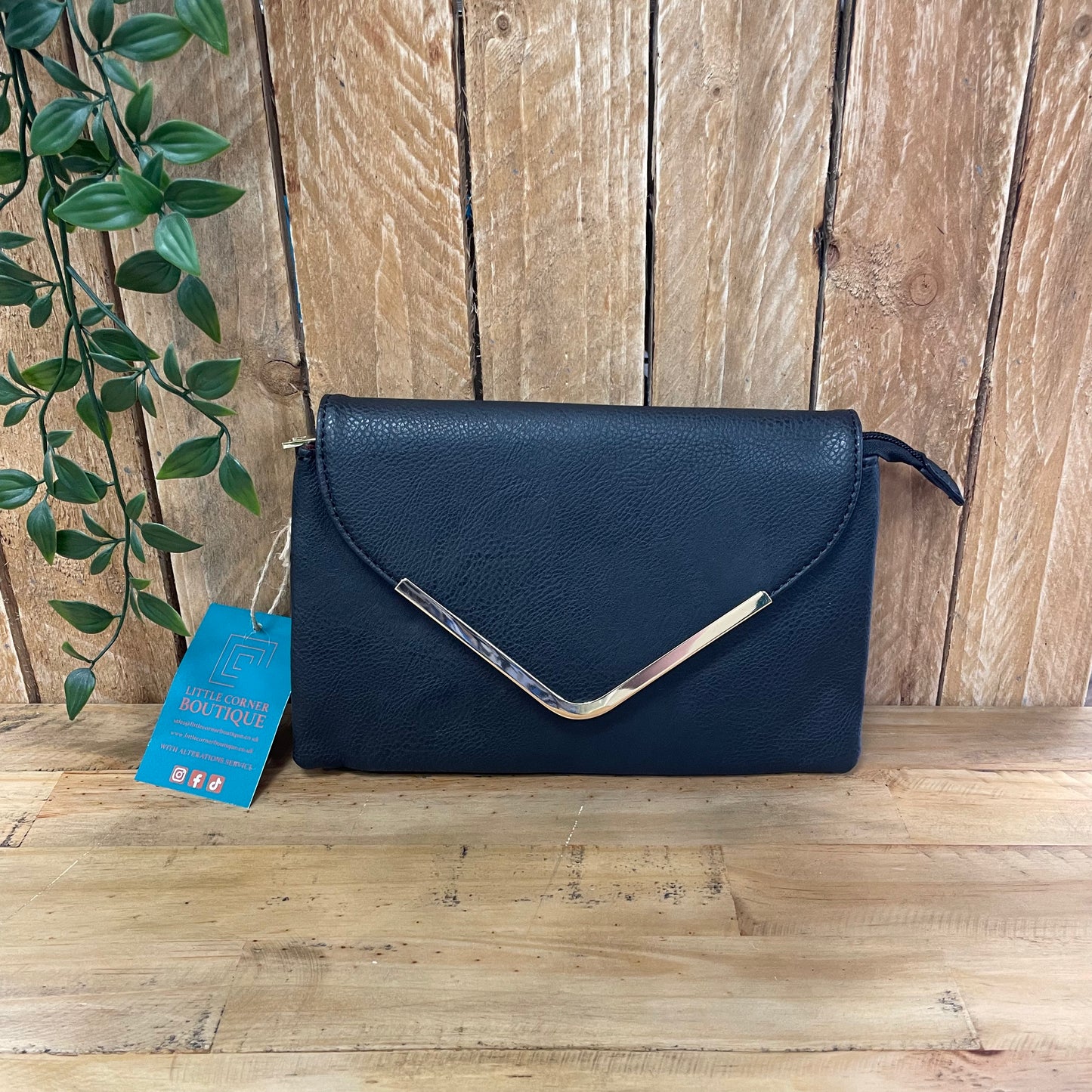 Gold V Shape Bags