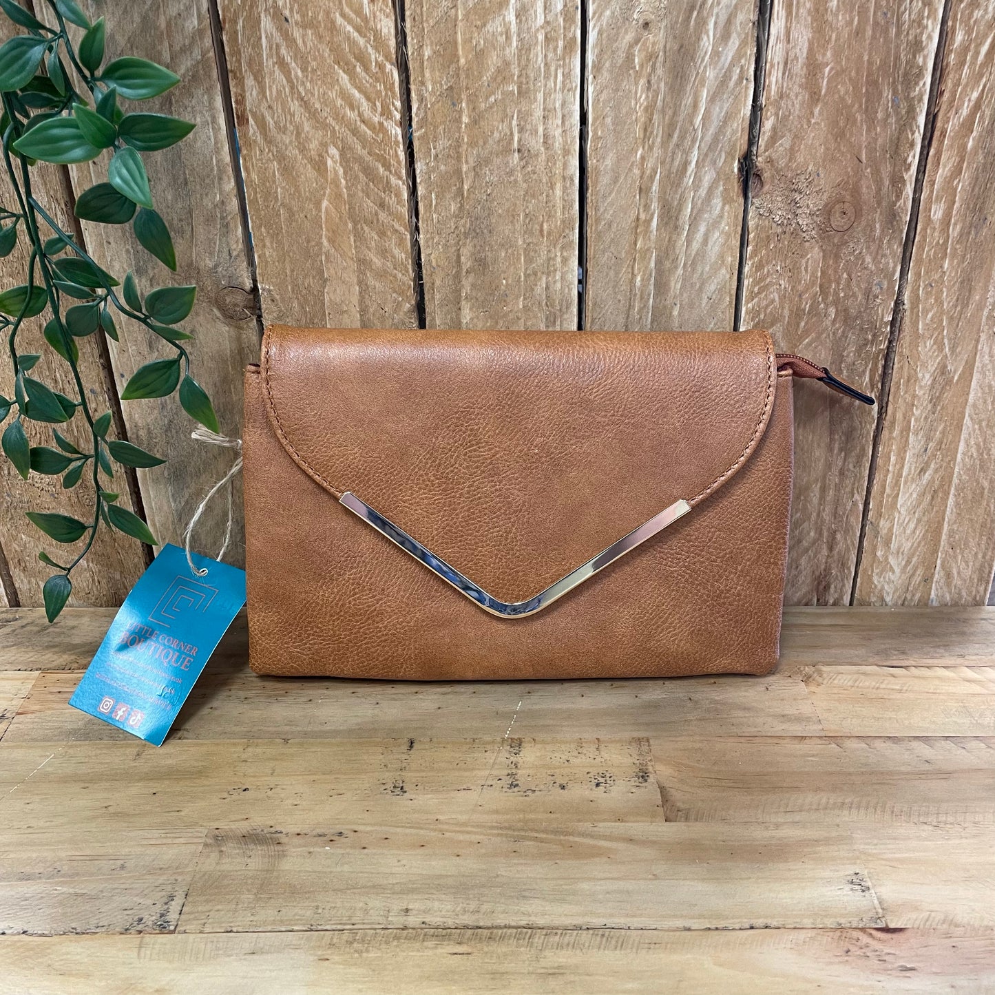Gold V Shape Bags