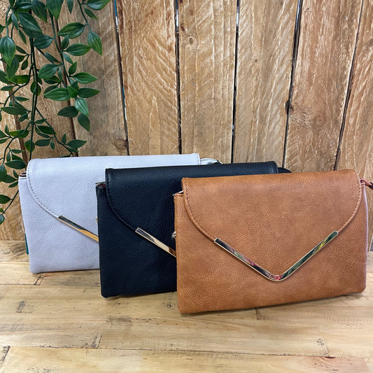 Gold V Shape Bags