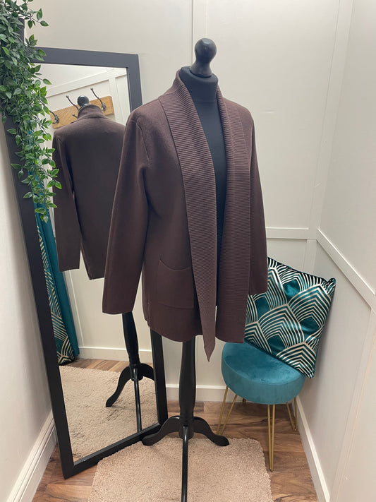 Ribbed Front Cardigans