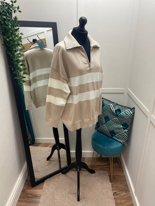 Zip Neck Jumpers
