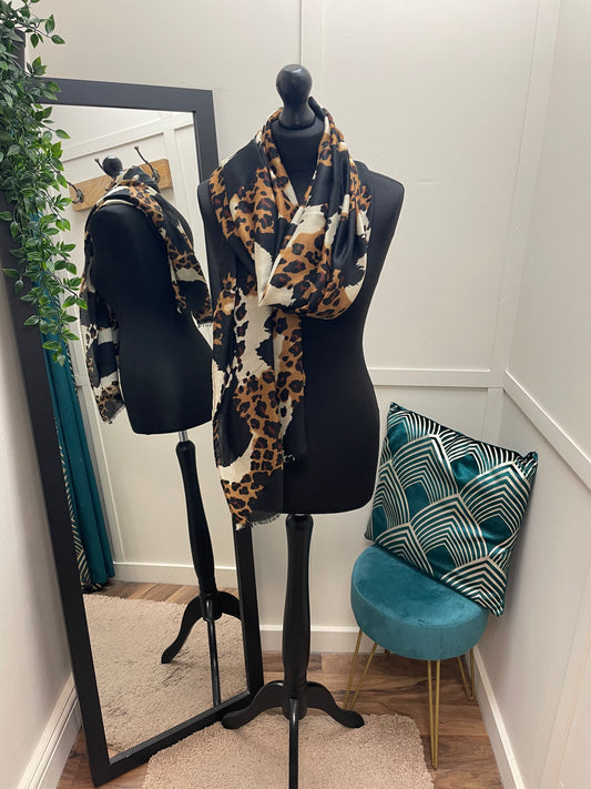 Leopard Print Scarves
