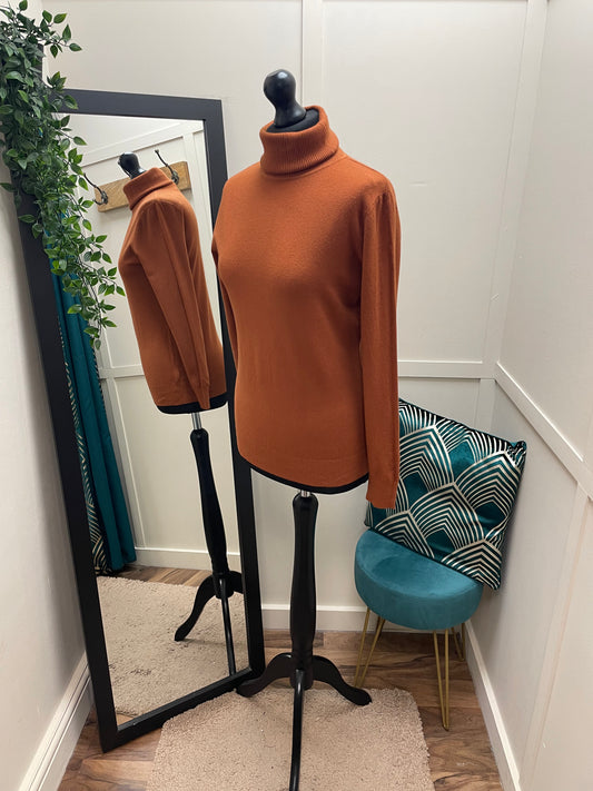 Soft Roll Neck Tops