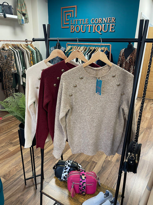 Button Detail Jumpers