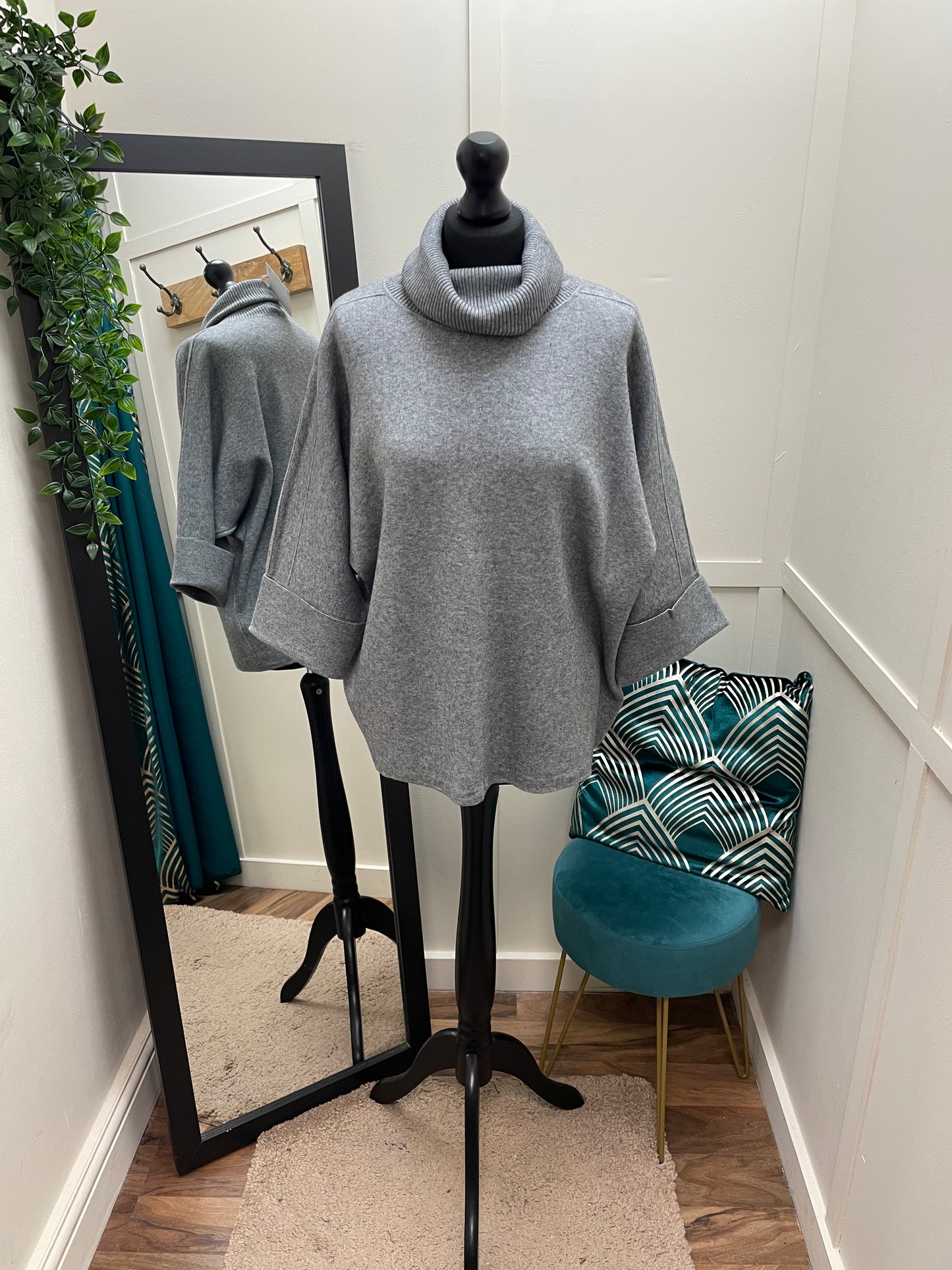 Roll Neck Batwing Jumpers