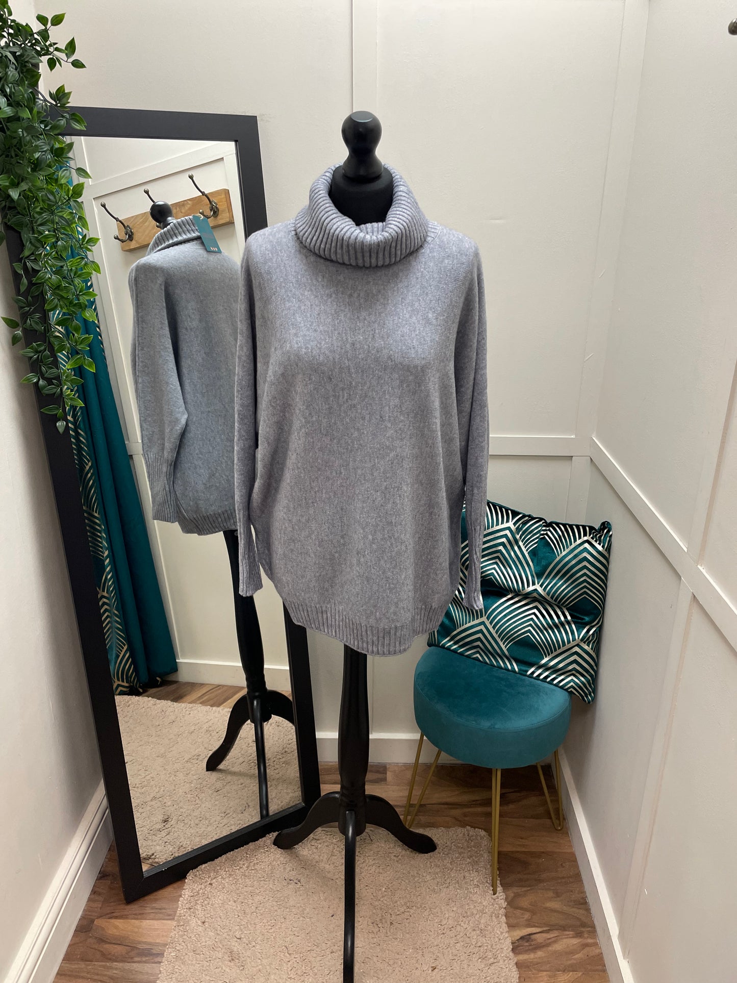 Roll Neck Batwing Jumpers