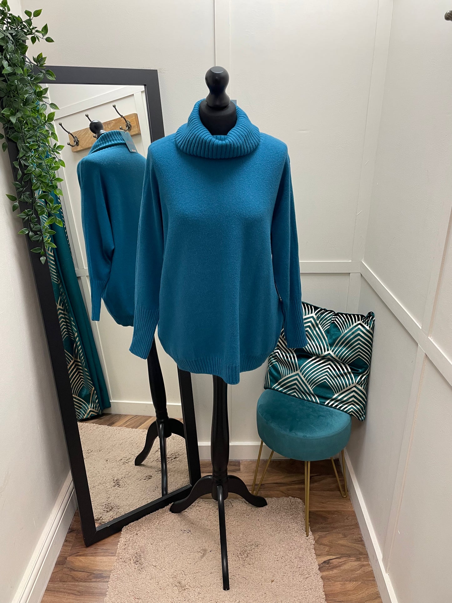 Roll Neck Batwing Jumpers