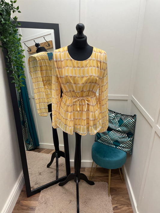 Printed Tied Blouses