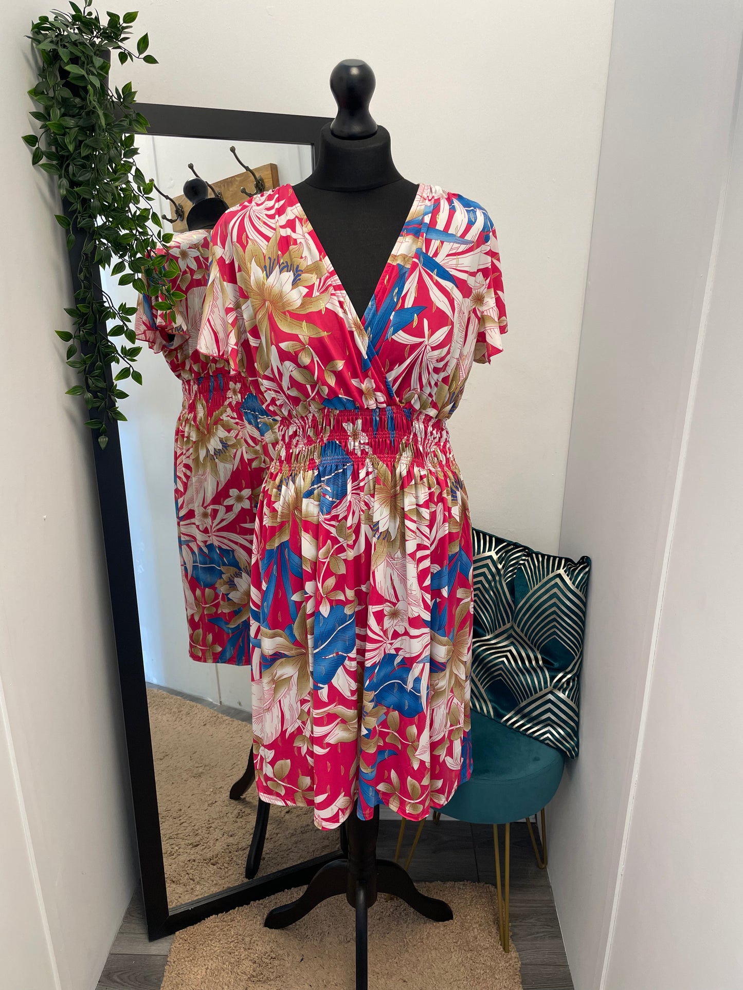 Cross-Over Midi Dresses